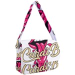 Music Hip Hop Text Black White 3d Courier Bag