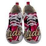 Music Hip Hop Text Black White 3d Women Athletic Shoes