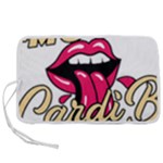 Music Hip Hop Text Black White 3d Pen Storage Case (S)