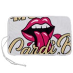 Music Hip Hop Text Black White 3d Pen Storage Case (L)