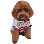 Music Hip Hop Text Black White 3d Dog T-Shirt