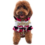 Music Hip Hop Text Black White 3d Dog Coat