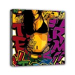 Xtreme Skateboard Graffiti Mini Canvas 6  x 6  (Stretched)