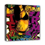 Xtreme Skateboard Graffiti Mini Canvas 8  x 8  (Stretched)