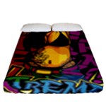 Xtreme Skateboard Graffiti Fitted Sheet (Queen Size)