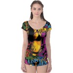 Xtreme Skateboard Graffiti Boyleg Leotard 