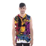 Xtreme Skateboard Graffiti Men s Basketball Tank Top