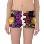Xtreme Skateboard Graffiti Reversible Boyleg Bikini Bottoms