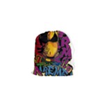 Xtreme Skateboard Graffiti Drawstring Pouch (XS)