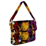Xtreme Skateboard Graffiti Buckle Messenger Bag