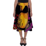 Xtreme Skateboard Graffiti Perfect Length Midi Skirt