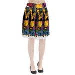 Xtreme Skateboard Graffiti Pleated Skirt