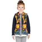 Xtreme Skateboard Graffiti Kids  Hooded Puffer Vest