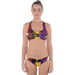 Xtreme Skateboard Graffiti Cross Back Hipster Bikini Set
