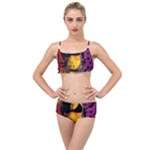 Xtreme Skateboard Graffiti Layered Top Bikini Set