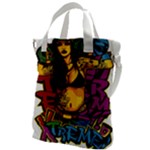 Xtreme Skateboard Graffiti Canvas Messenger Bag