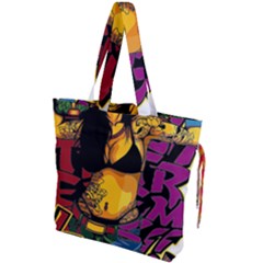 Drawstring Tote Bag 