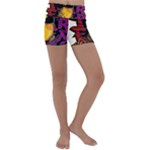 Xtreme Skateboard Graffiti Kids  Lightweight Velour Yoga Shorts