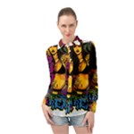 Xtreme Skateboard Graffiti Long Sleeve Chiffon Shirt