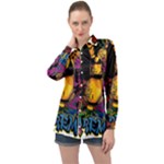 Xtreme Skateboard Graffiti Long Sleeve Satin Shirt