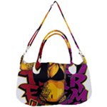 Xtreme Skateboard Graffiti Removable Strap Handbag