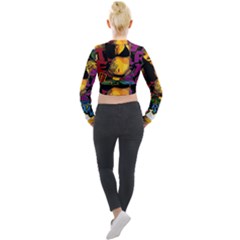 Long Sleeve Cropped Velvet Jacket 