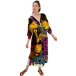Xtreme Skateboard Graffiti Grecian Style  Maxi Dress