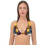 Xtreme Skateboard Graffiti Double Strap Halter Bikini Top