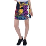Xtreme Skateboard Graffiti Tennis Skirt