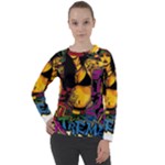 Xtreme Skateboard Graffiti Women s Long Sleeve Raglan T-Shirt