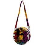 Xtreme Skateboard Graffiti Crossbody Circle Bag