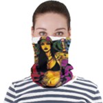 Xtreme Skateboard Graffiti Face Seamless Bandana (Adult)
