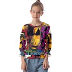 Xtreme Skateboard Graffiti Kids  Cuff Sleeve Top