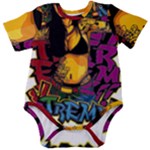 Xtreme Skateboard Graffiti Baby Short Sleeve Bodysuit