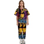 Xtreme Skateboard Graffiti Kids  T-Shirt and Pants Sports Set
