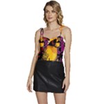Xtreme Skateboard Graffiti Flowy Camisole Tie Up Top