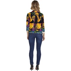 Women s Casual 3/4 Sleeve Spring Jacket 