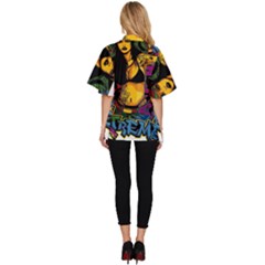 Women s Batwing Button Up Shirt 