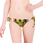 Cowboy Skeleton With Gun Illustration Bikini Bottoms
