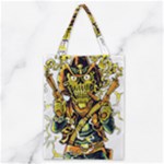 Cowboy Skeleton With Gun Illustration Classic Tote Bag