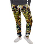 Cowboy Skeleton With Gun Illustration Men s Jogger Sweatpants
