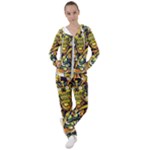 Cowboy Skeleton With Gun Illustration Women s Tracksuit