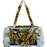 Cowboy Skeleton With Gun Illustration Multi Function Bag