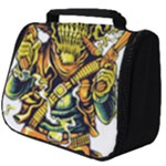Cowboy Skeleton With Gun Illustration Full Print Travel Pouch (Big)