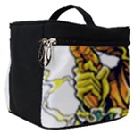 Cowboy Skeleton With Gun Illustration Make Up Travel Bag (Small)
