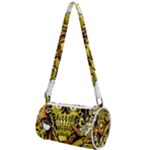 Cowboy Skeleton With Gun Illustration Mini Cylinder Bag