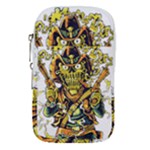 Cowboy Skeleton With Gun Illustration Waist Pouch (Small)