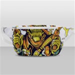 Cowboy Skeleton With Gun Illustration Waist Bag 