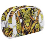 Cowboy Skeleton With Gun Illustration Make Up Case (Medium)