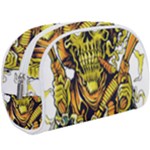 Cowboy Skeleton With Gun Illustration Make Up Case (Large)